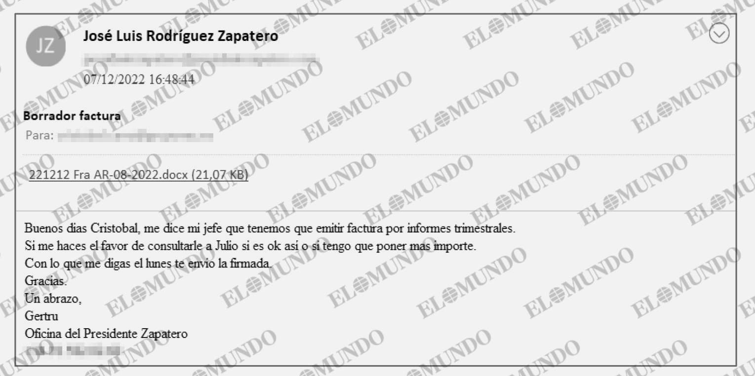 La UDEF Conecta el 'Email Presidente Zapatero' con una Trama de Fraude Sistémico