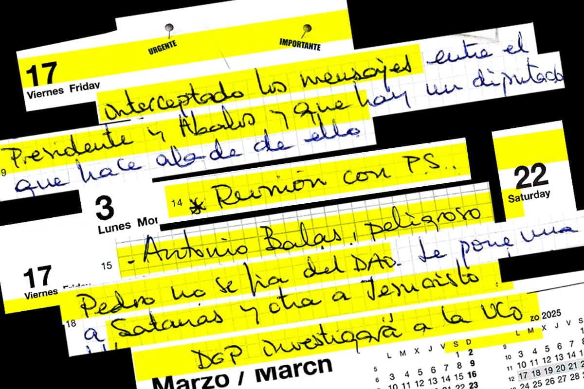 Análisis del 'Cuaderno 2025' de Leire: Detalles de Menciones y Contexto Judicial