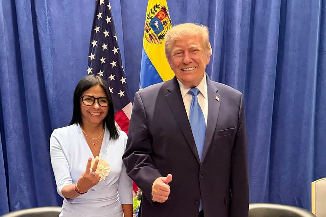 Encuentro entre Donald Trump y Delcy Rodríguez en Nueva York; Situación de María Corina Machado en Venezuela
