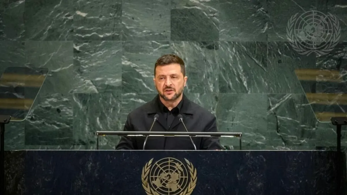 Declaraciones de Volodimir Zelenski ante la ONU sobre la participación de combatientes extranjeros y proyecciones invernales