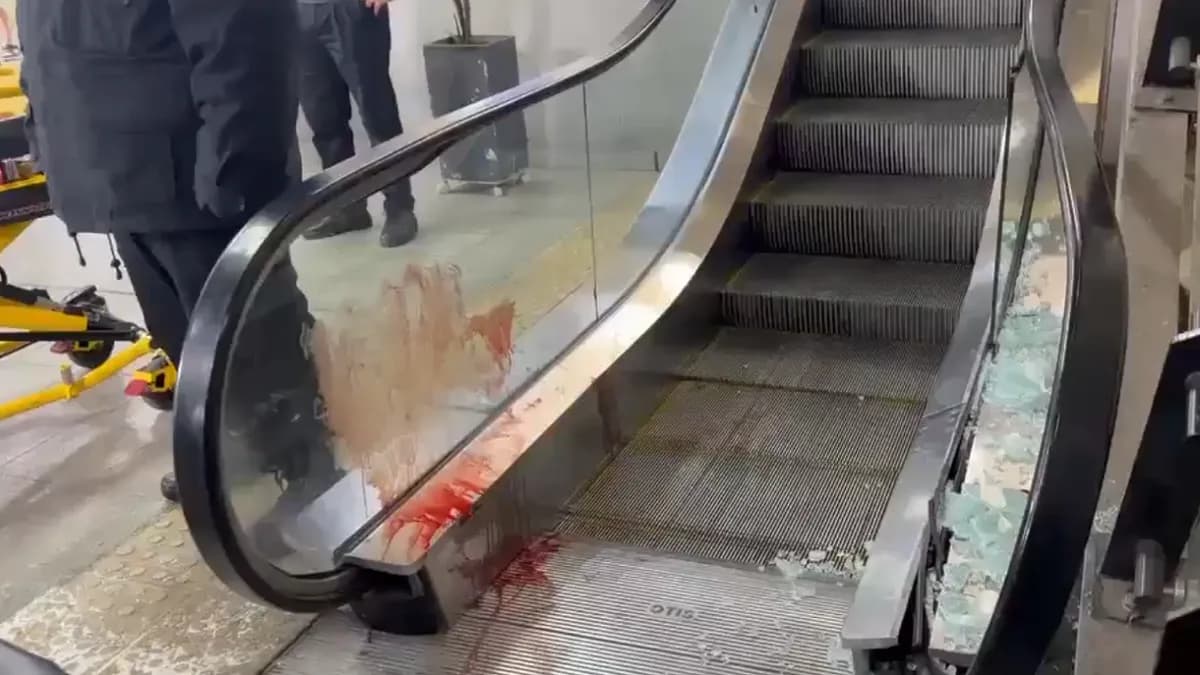 Once Personas Afectadas por Desperfecto en Escalera Mecánica de Estación Sáenz