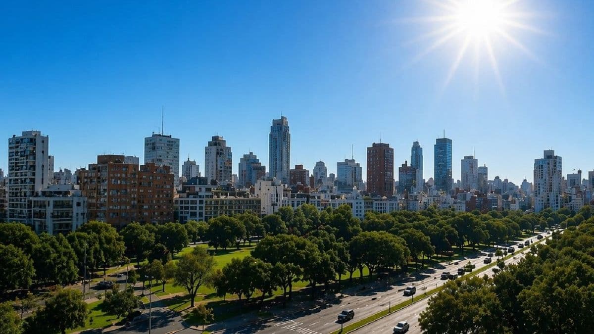 Pronóstico Meteorológico para el Área Metropolitana de Buenos Aires (AMBA) este Miércoles