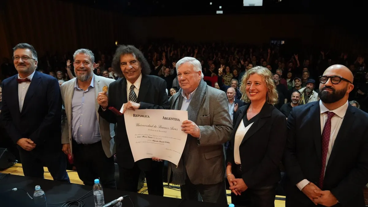 Alejandro Dolina Distinguido con Doctorado Honoris Causa por la Universidad de Buenos Aires