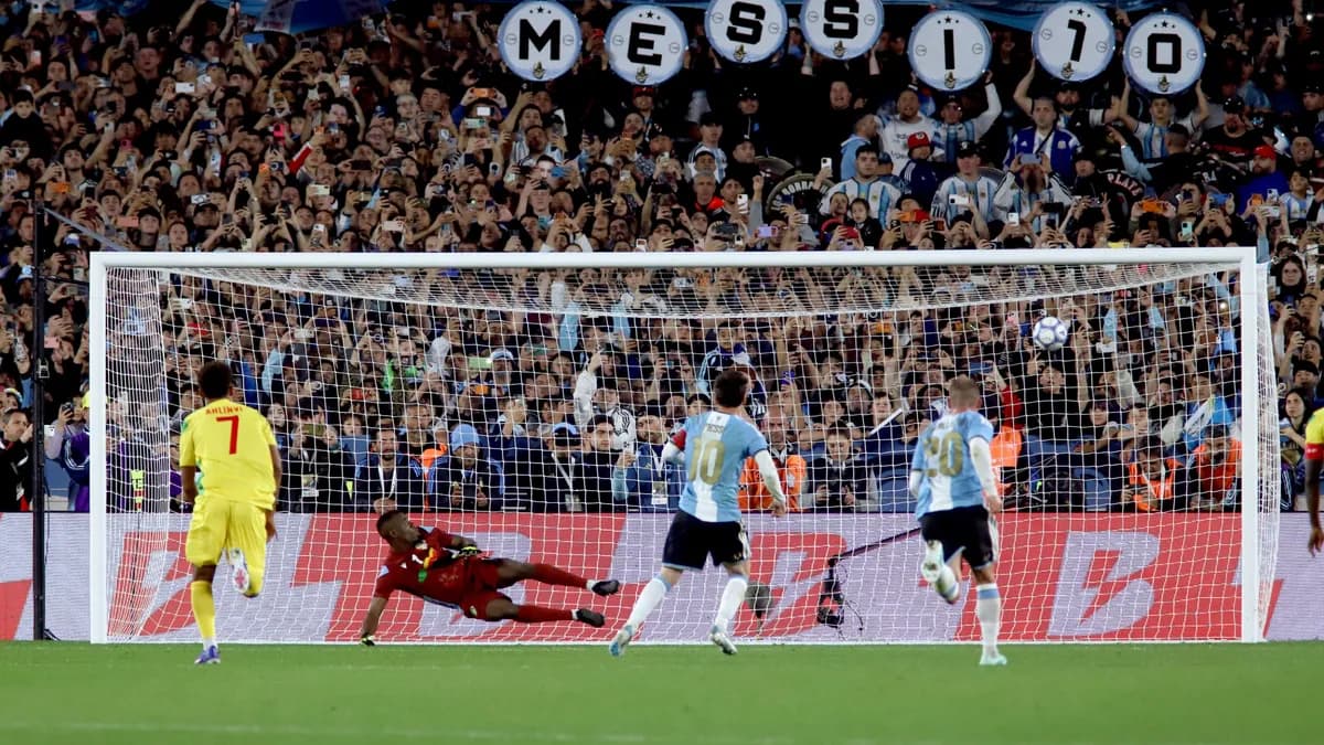 Lionel Messi Anota de Penal en su Despedida de la Selección Argentina Frente a Benín