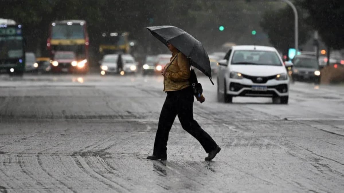 Pronóstico Meteorológico para el Área Metropolitana de Buenos Aires: Lluvias, Vientos Intensos y Descenso de Temperatura