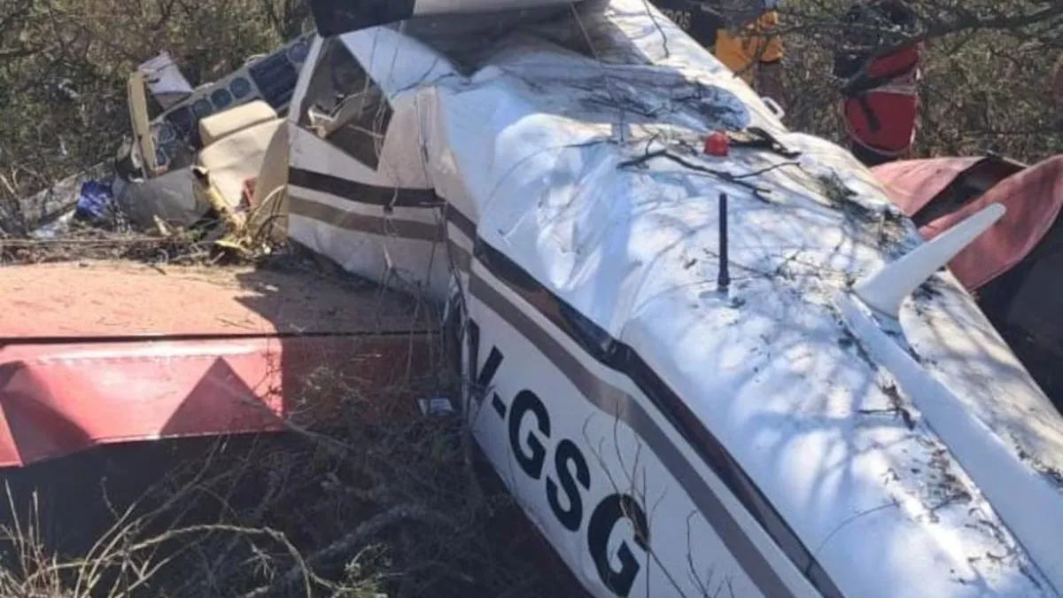 Incidente Aéreo en Córdoba: Aeronave Experimenta Descenso No Controlado cerca de Coronel Olmedo con Cinco Ocupantes