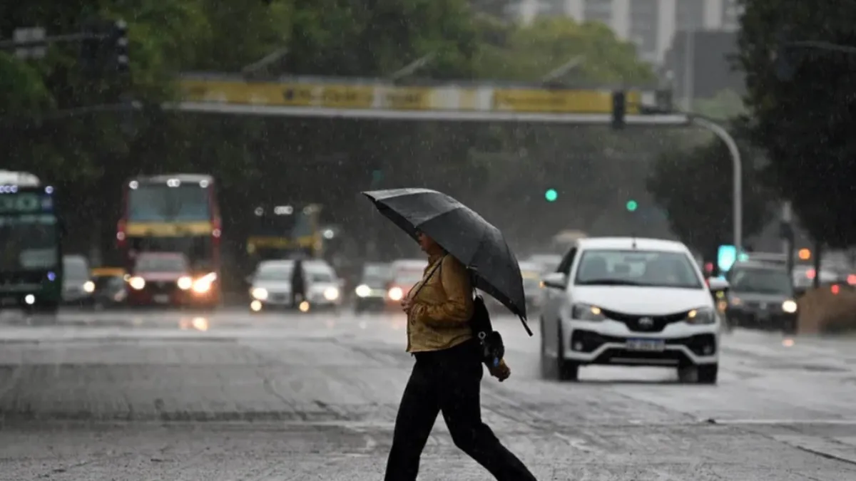 El Servicio Meteorológico Nacional eleva alerta naranja por tormentas en el AMBA