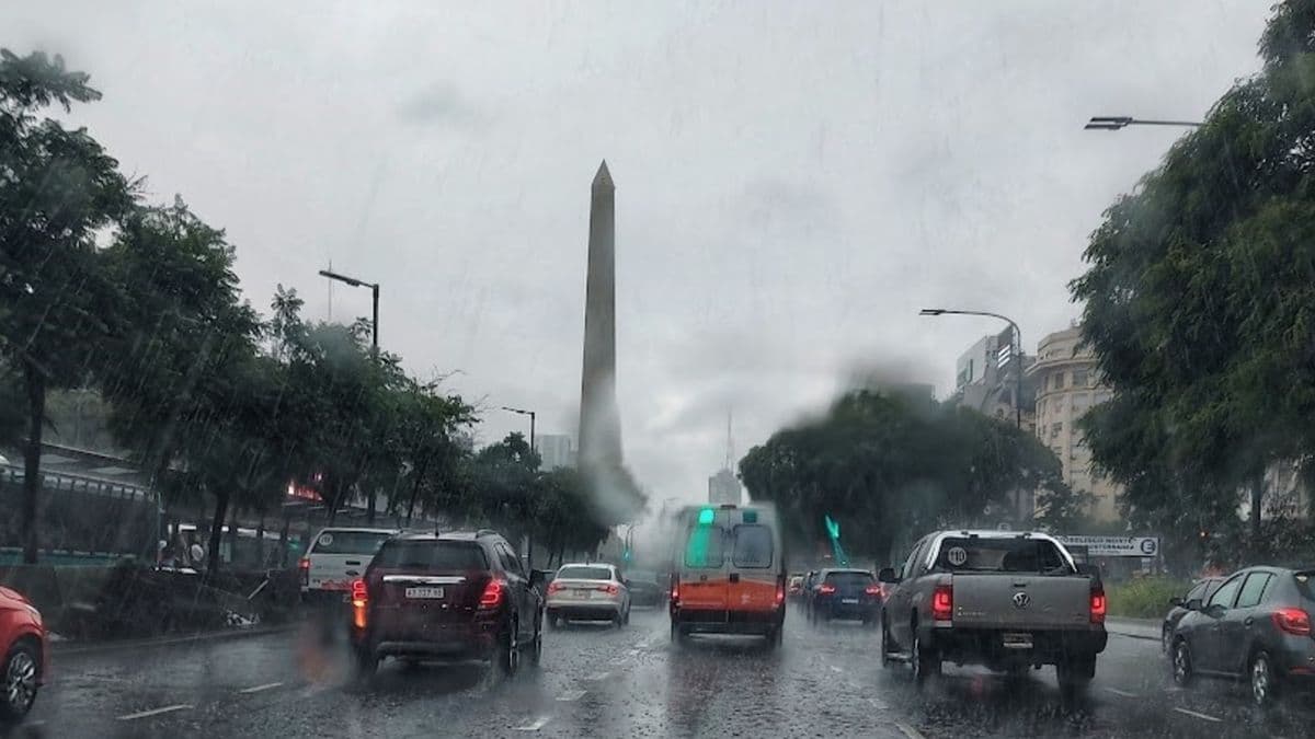 Previsión Meteorológica para el Área Metropolitana de Buenos Aires: Condiciones Térmicas y de Humedad para el Lunes