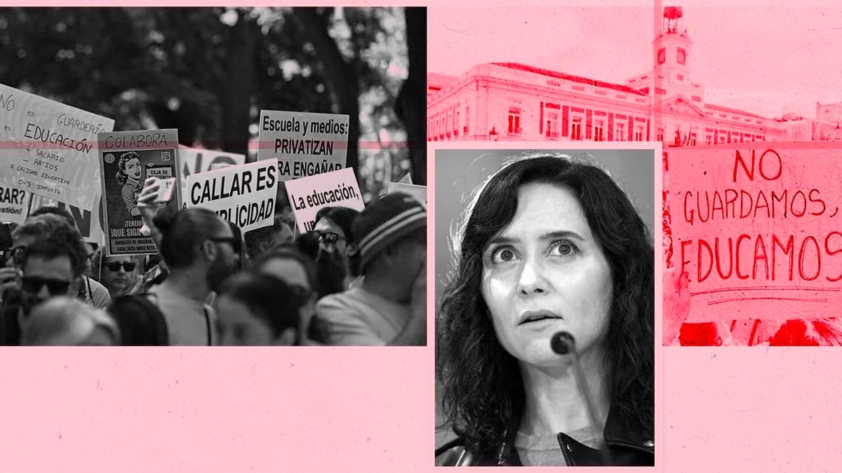 Paro indefinido en el sector educativo madrileño: Reivindicaciones y posicionamientos