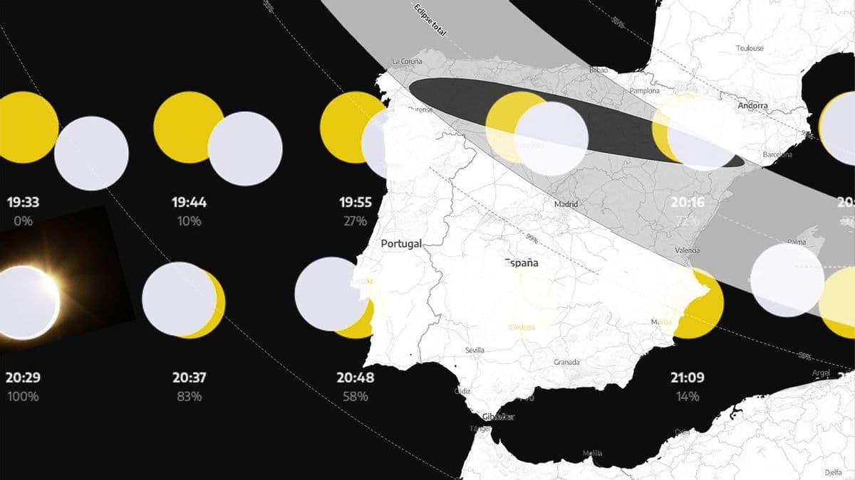 Eclipse Solar Total del 12 de Agosto de 2026: Recorrido y Condiciones de Visibilidad en España